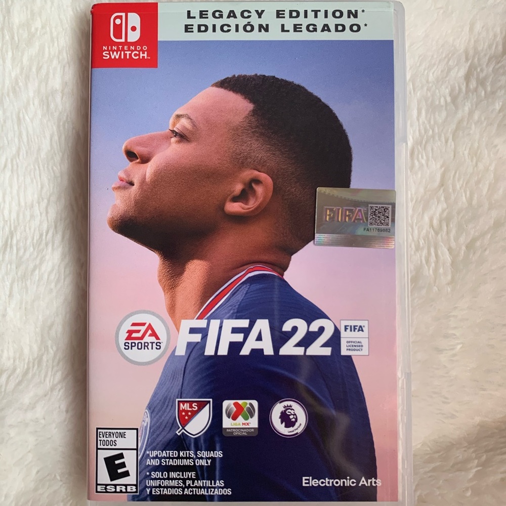 Nintendo Switch FIFA 22 game